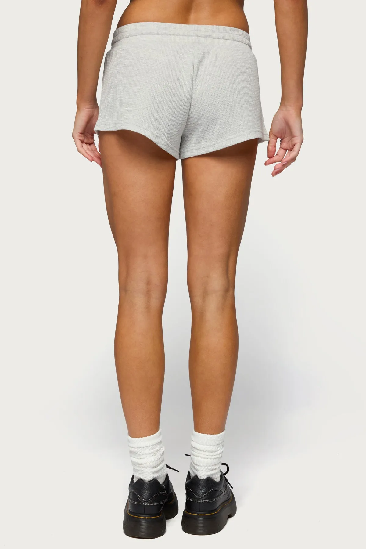 Baila Waffle Shorts sold by Edikted product image thumbnail 4