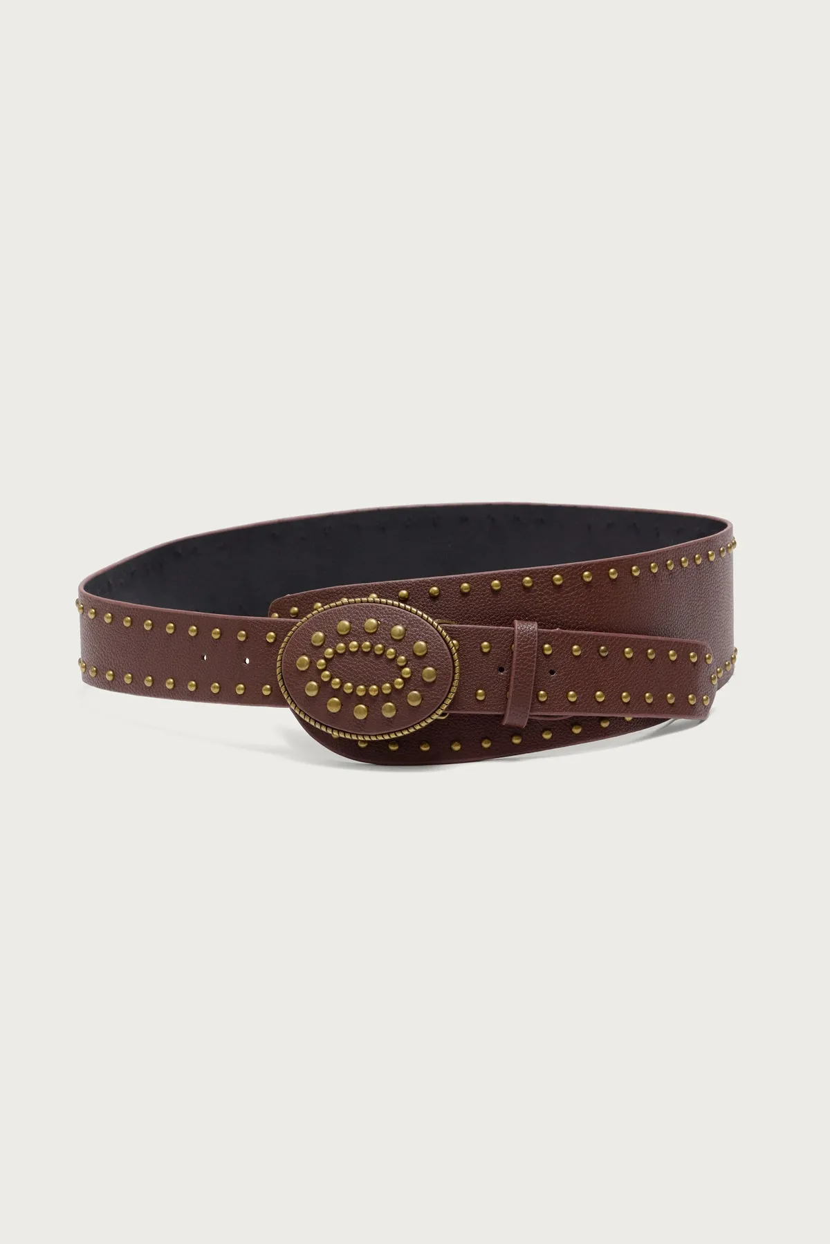 Studded Faux Leather Western Belt sold by Edikted product image thumbnail 2