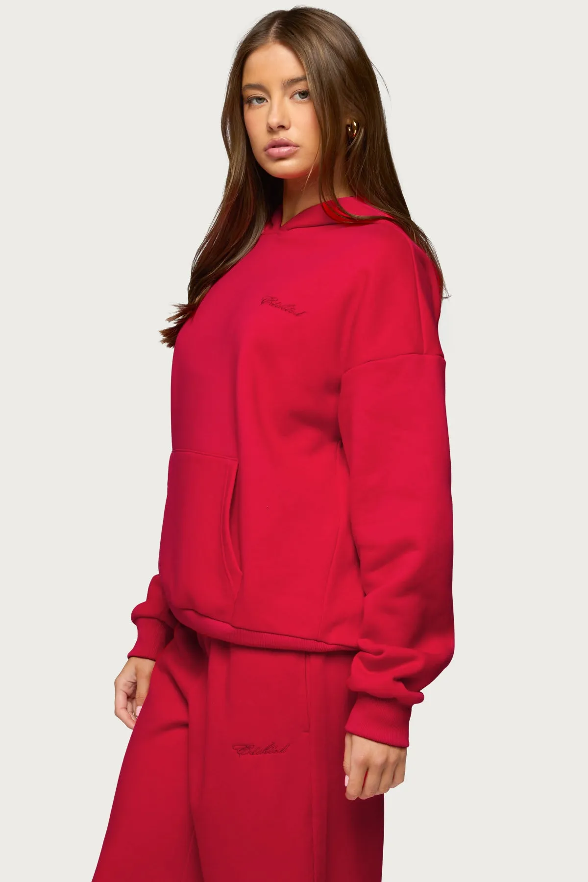 Basic Girl Oversized Edikted Hoodie sold by Edikted product image thumbnail 4