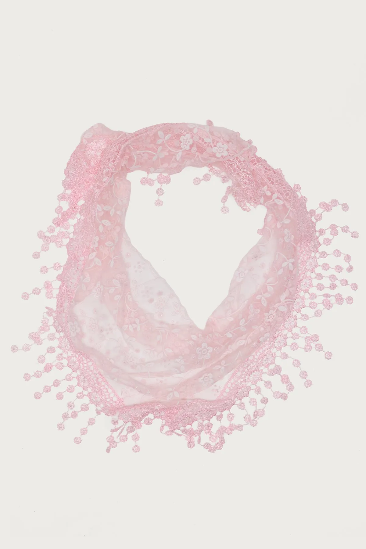 Sparkle Floral Sheer Lace Waist Scarf sold by Edikted product image thumbnail 2
