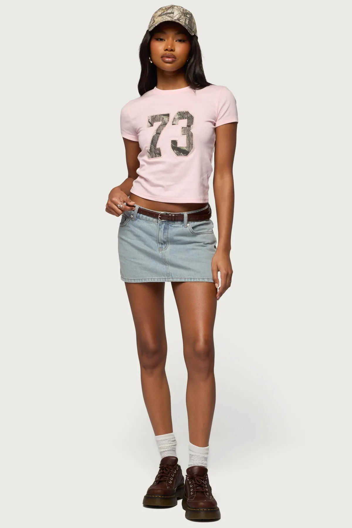 Camo 73 T Shirt sold by Edikted product image thumbnail 4