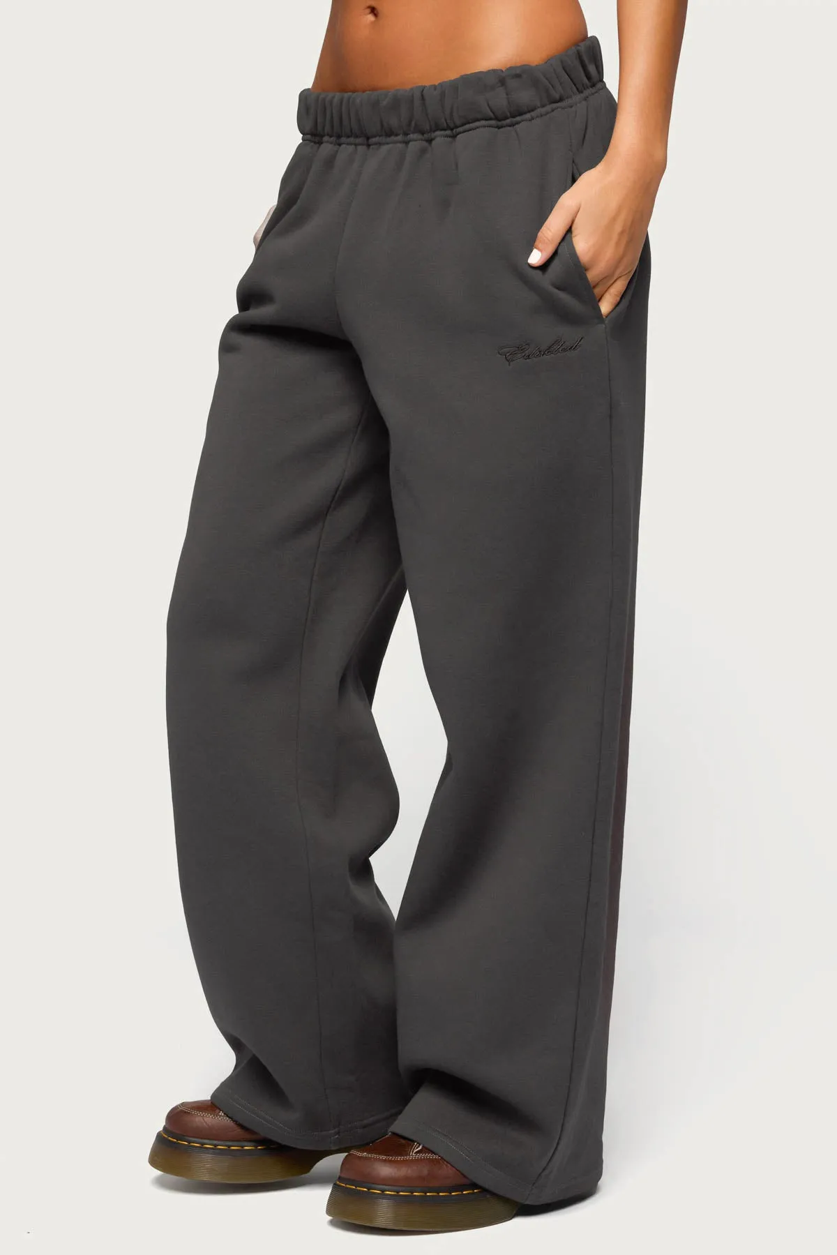 Basic Girl Wide Leg Edikted Sweatpants sold by Edikted product image thumbnail 3