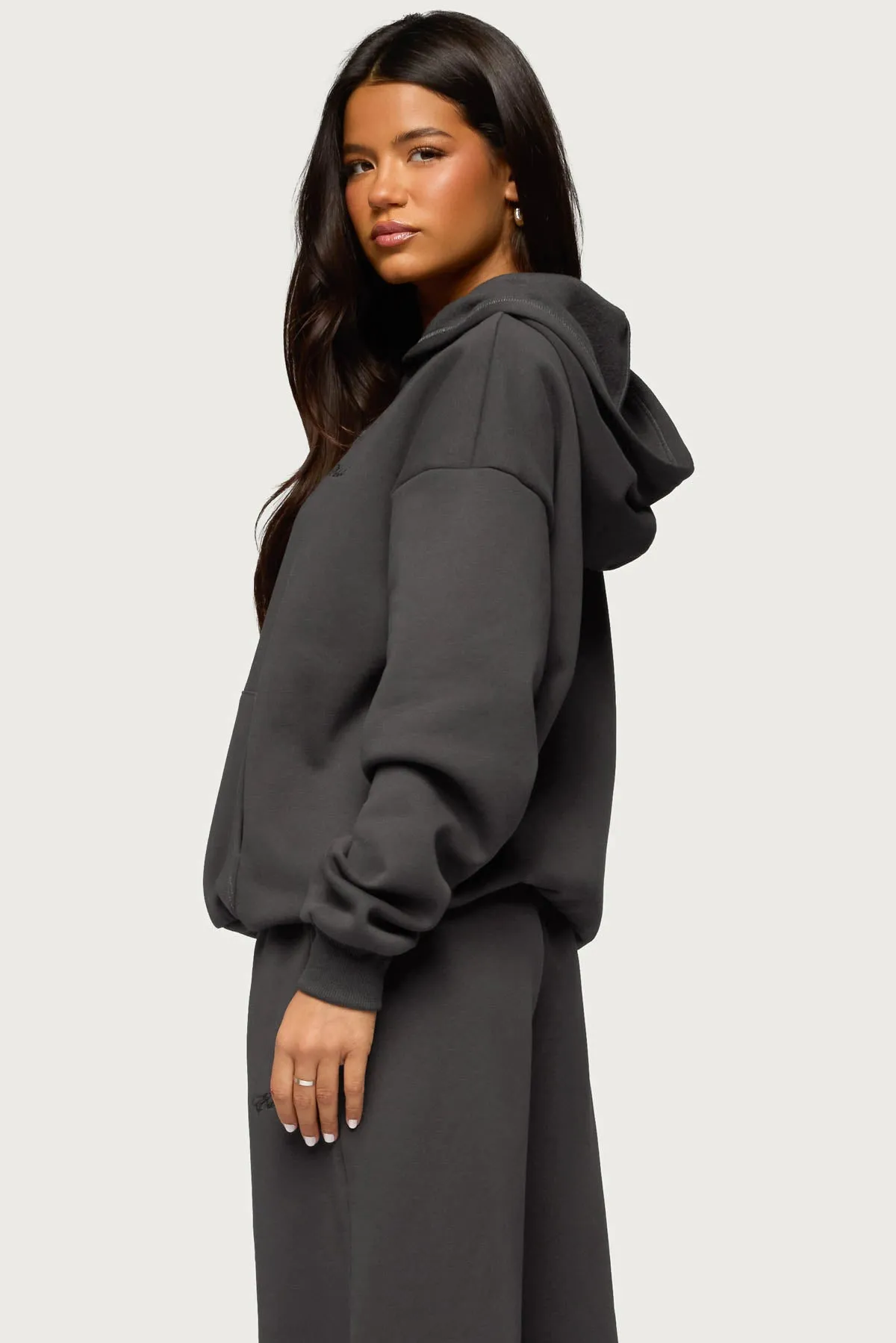 Basic Girl Oversized Edikted Hoodie sold by Edikted product image thumbnail 4