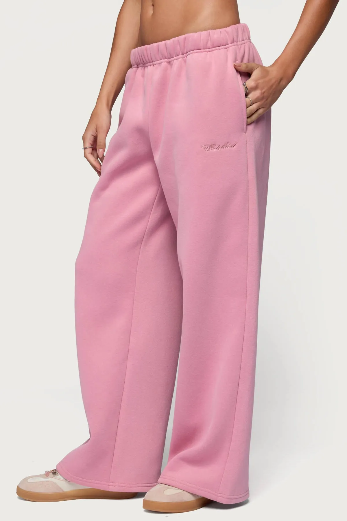 Basic Girl Wide Leg Edikted Sweatpants sold by Edikted product image thumbnail 3