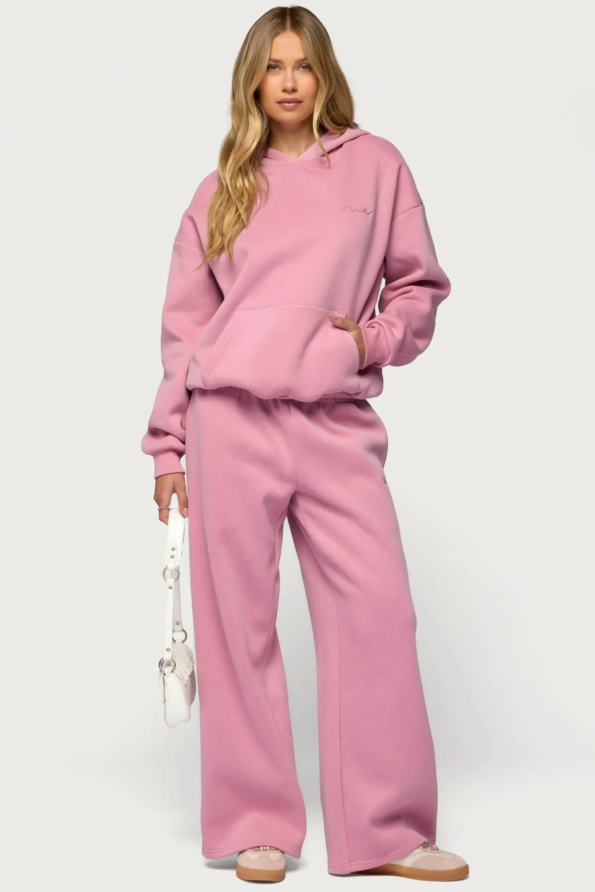 Basic Girl Wide Leg Edikted Sweatpants sold by Edikted