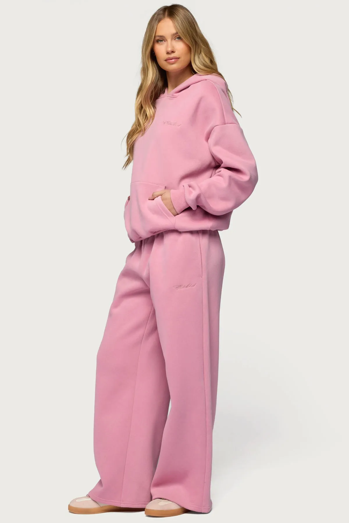 Basic Girl Wide Leg Edikted Sweatpants sold by Edikted product image thumbnail 5