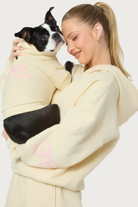 Bonney Bow Pet Hoodie made by Edikted