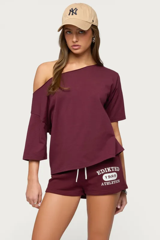 Davida Off Shoulder Top sold by Edikted