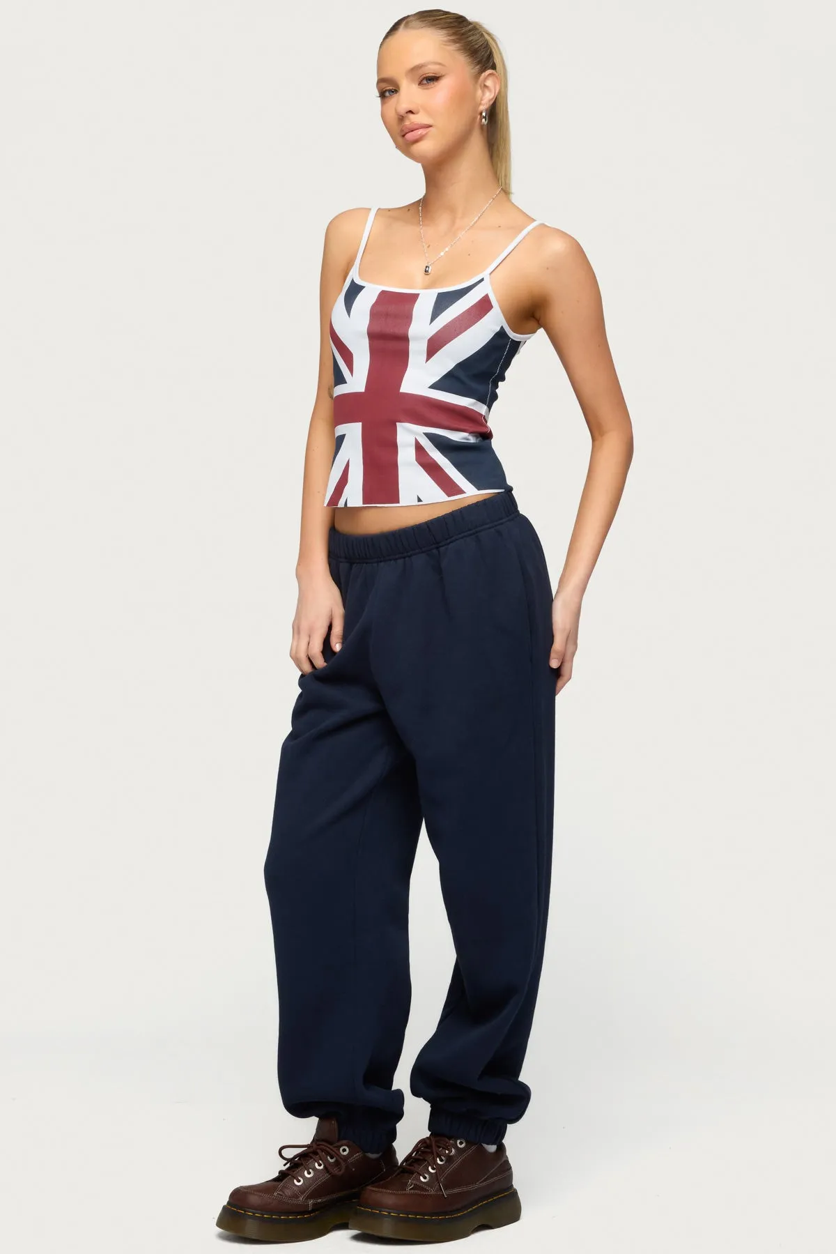 Petite Clark Oversized Sweatpants sold by Edikted product image thumbnail 5