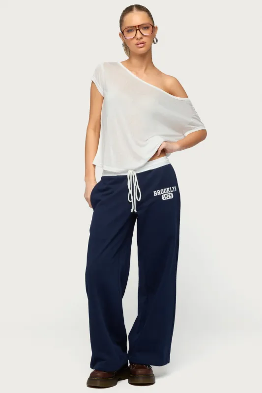 Petite Brookie Sweatpants sold by Edikted