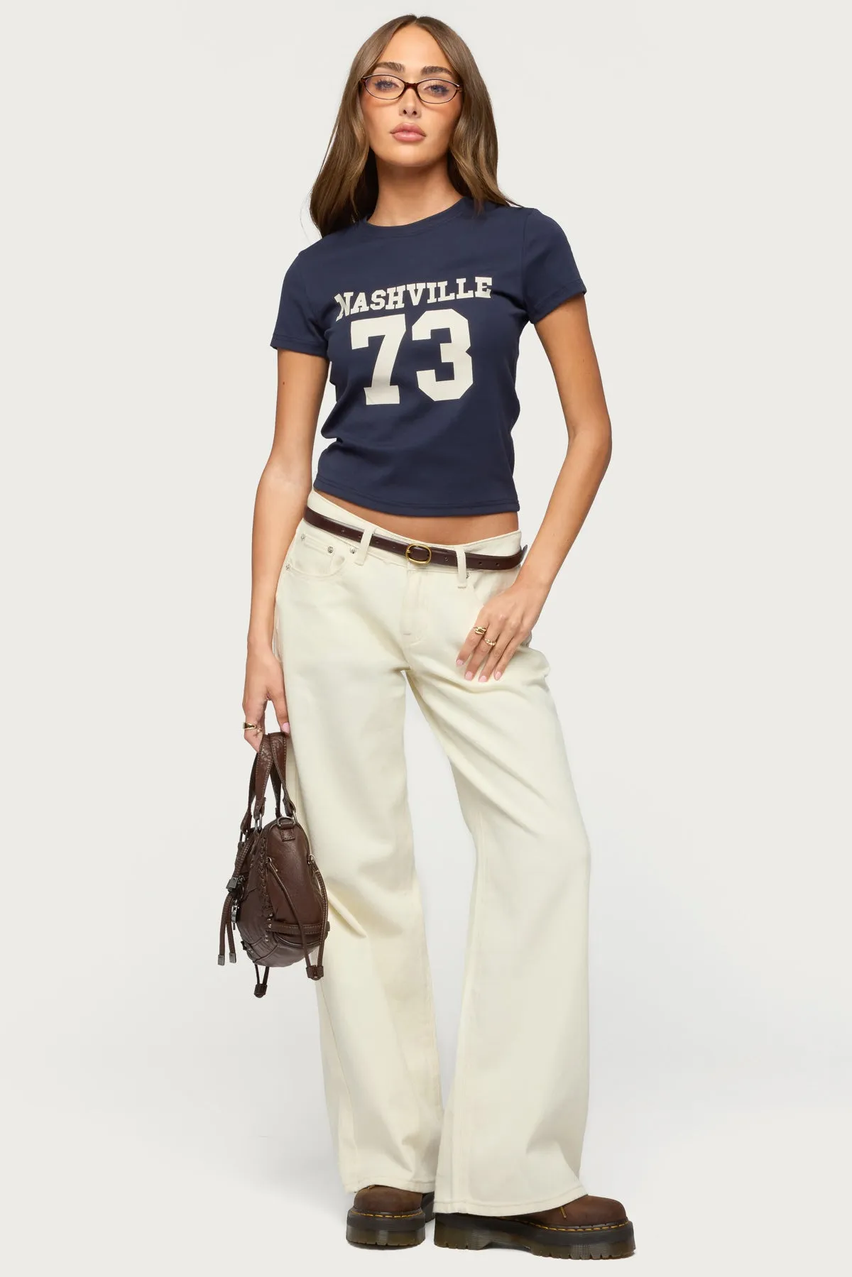 Nashville T Shirt sold by Edikted product image thumbnail 2