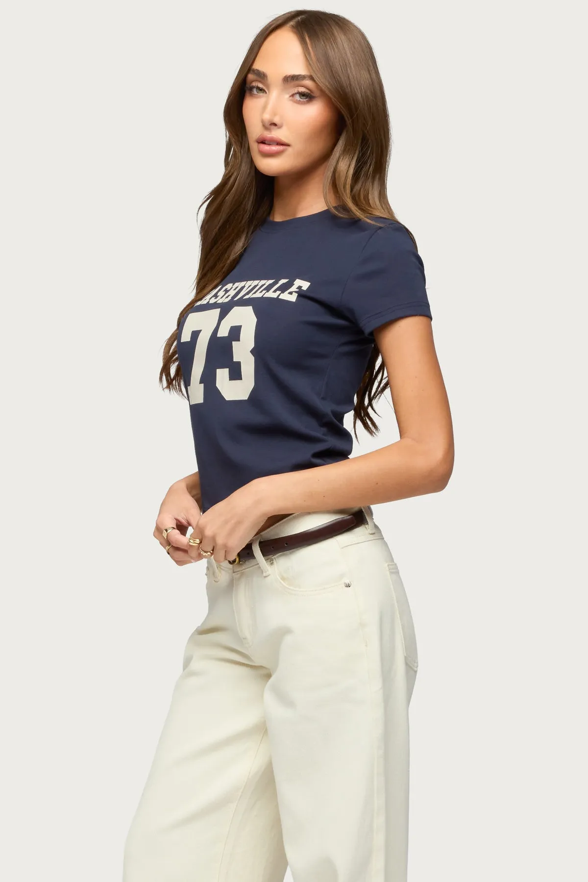 Nashville T Shirt sold by Edikted product image thumbnail 3