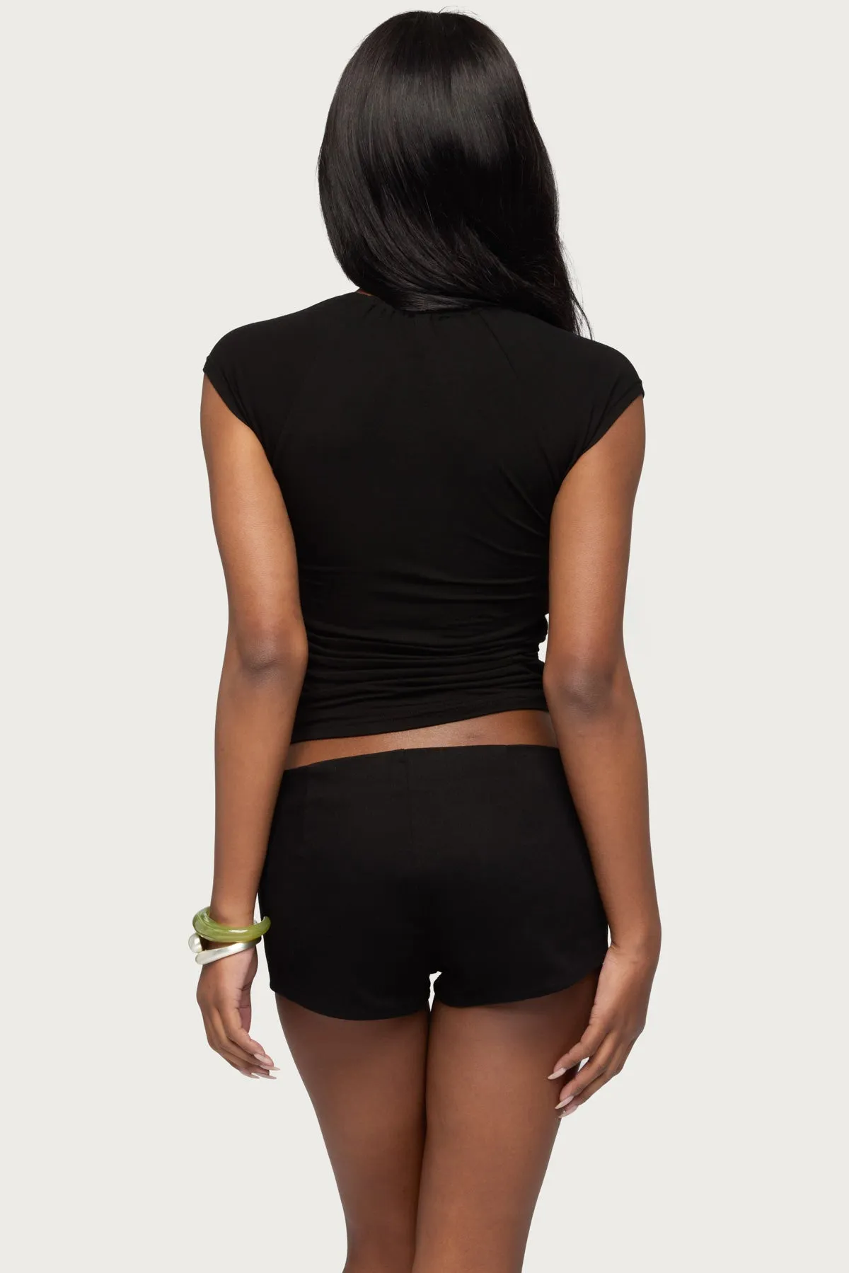 Karlah Keyhole Cutout Top sold by Edikted product image thumbnail 5