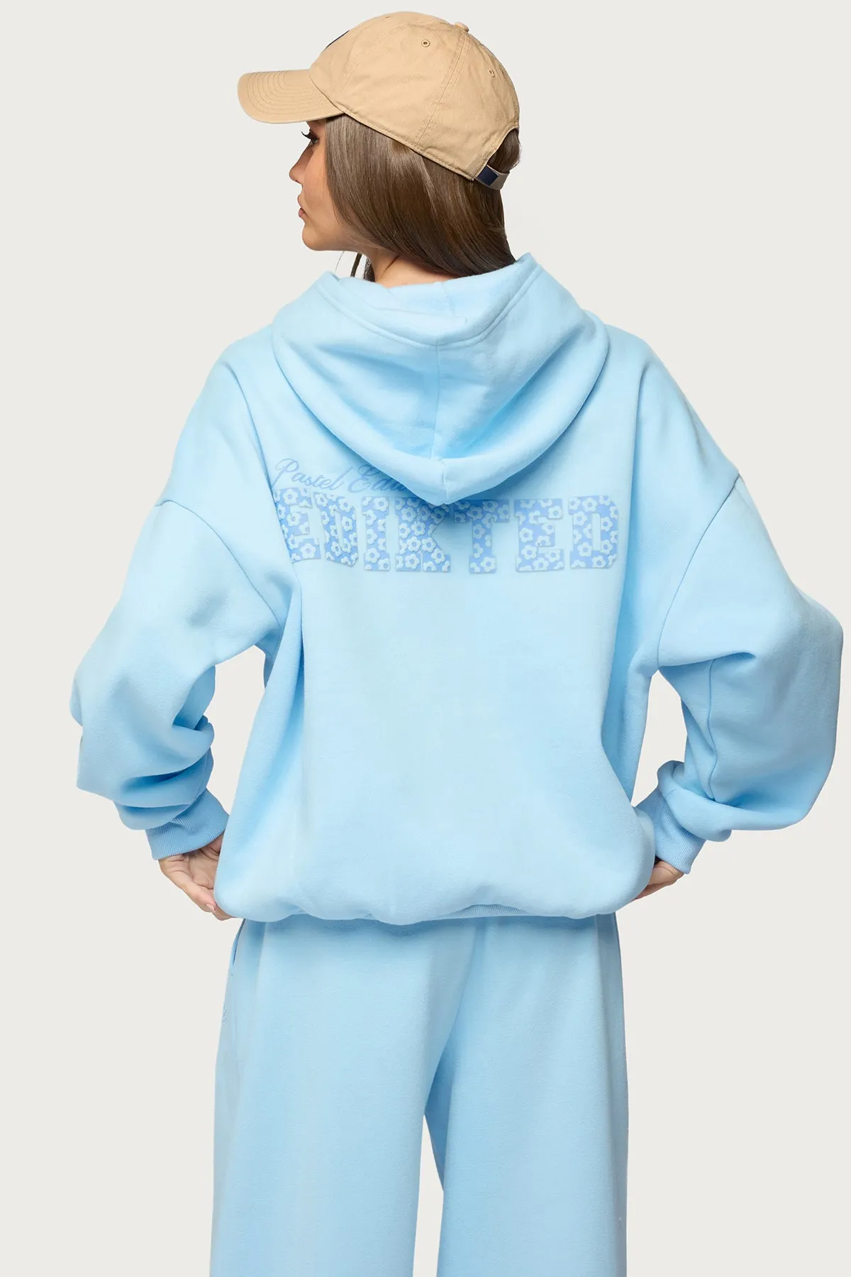 Pastel Edit Edikted Oversized Hoodie sold by Edikted