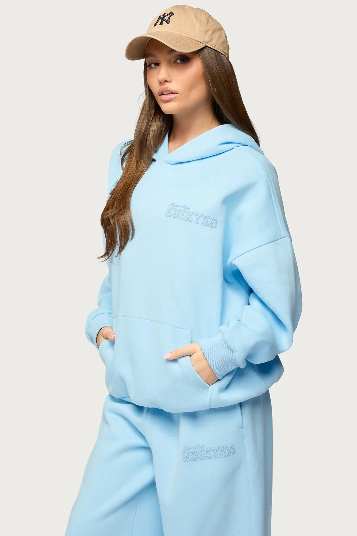 Pastel Edit Edikted Oversized Hoodie sold by Edikted product image thumbnail 4
