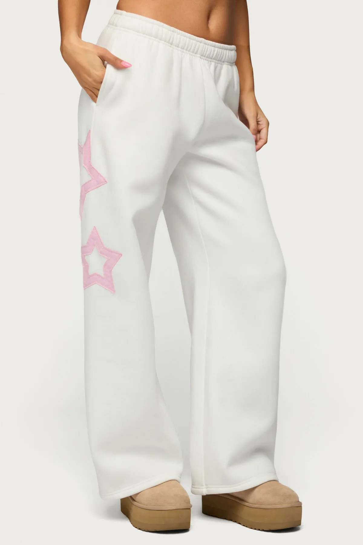 Starly Straight Leg Sweatpants sold by Edikted product image thumbnail 2