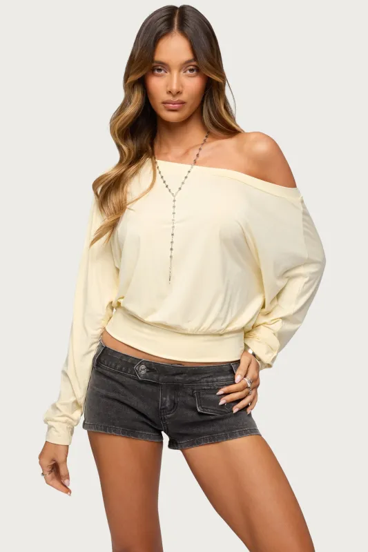 Caisynne Off Shoulder Top made by Edikted