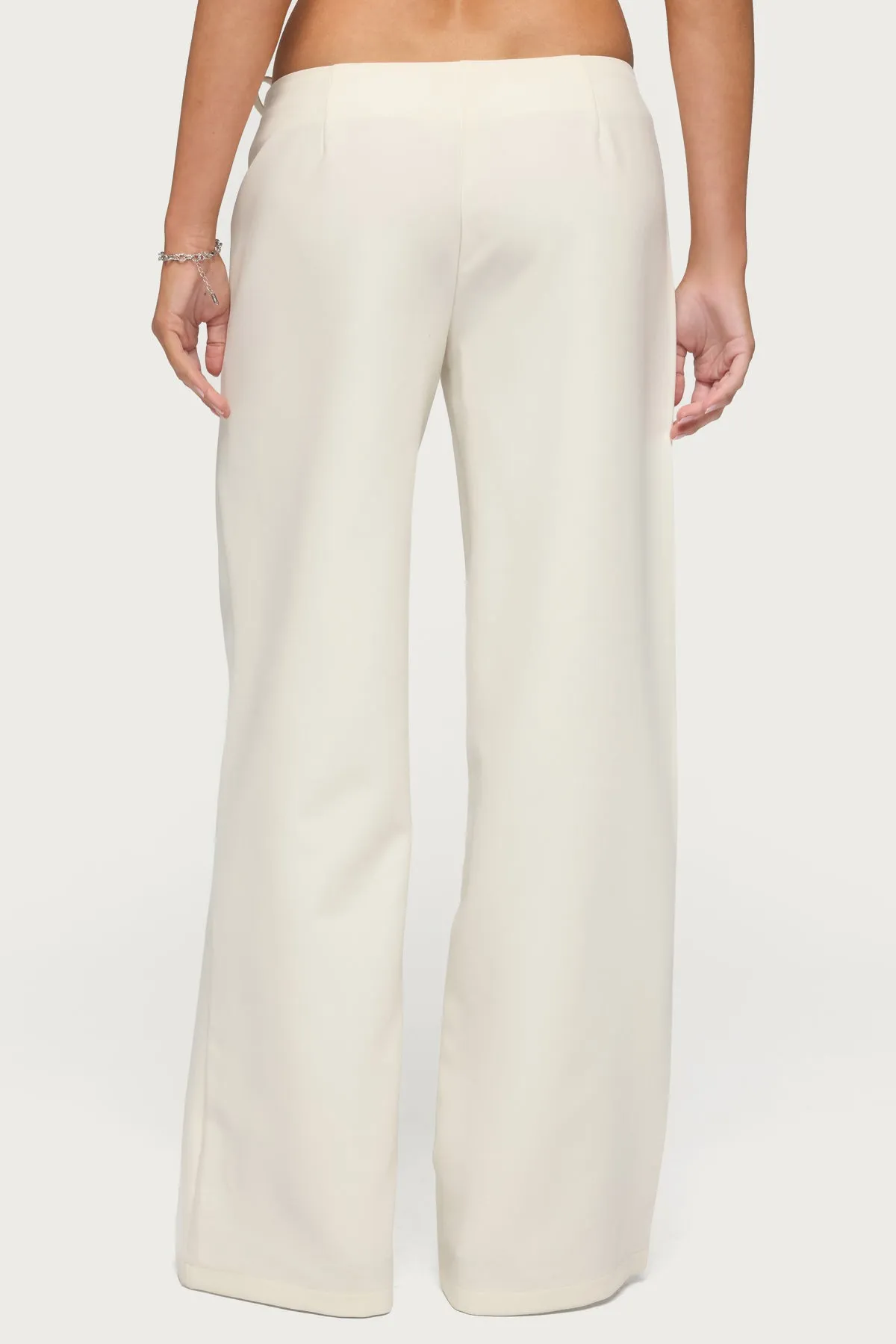 Raphael Tie Belt Pants sold by Edikted product image thumbnail 4