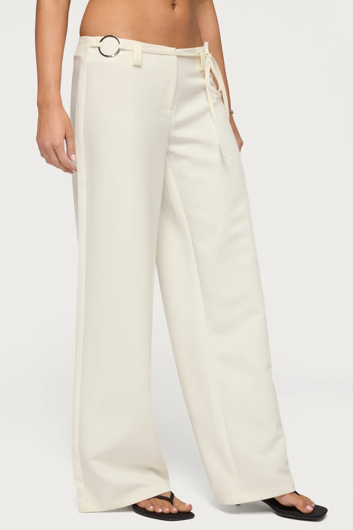 Raphael Tie Belt Pants sold by Edikted product image thumbnail 3