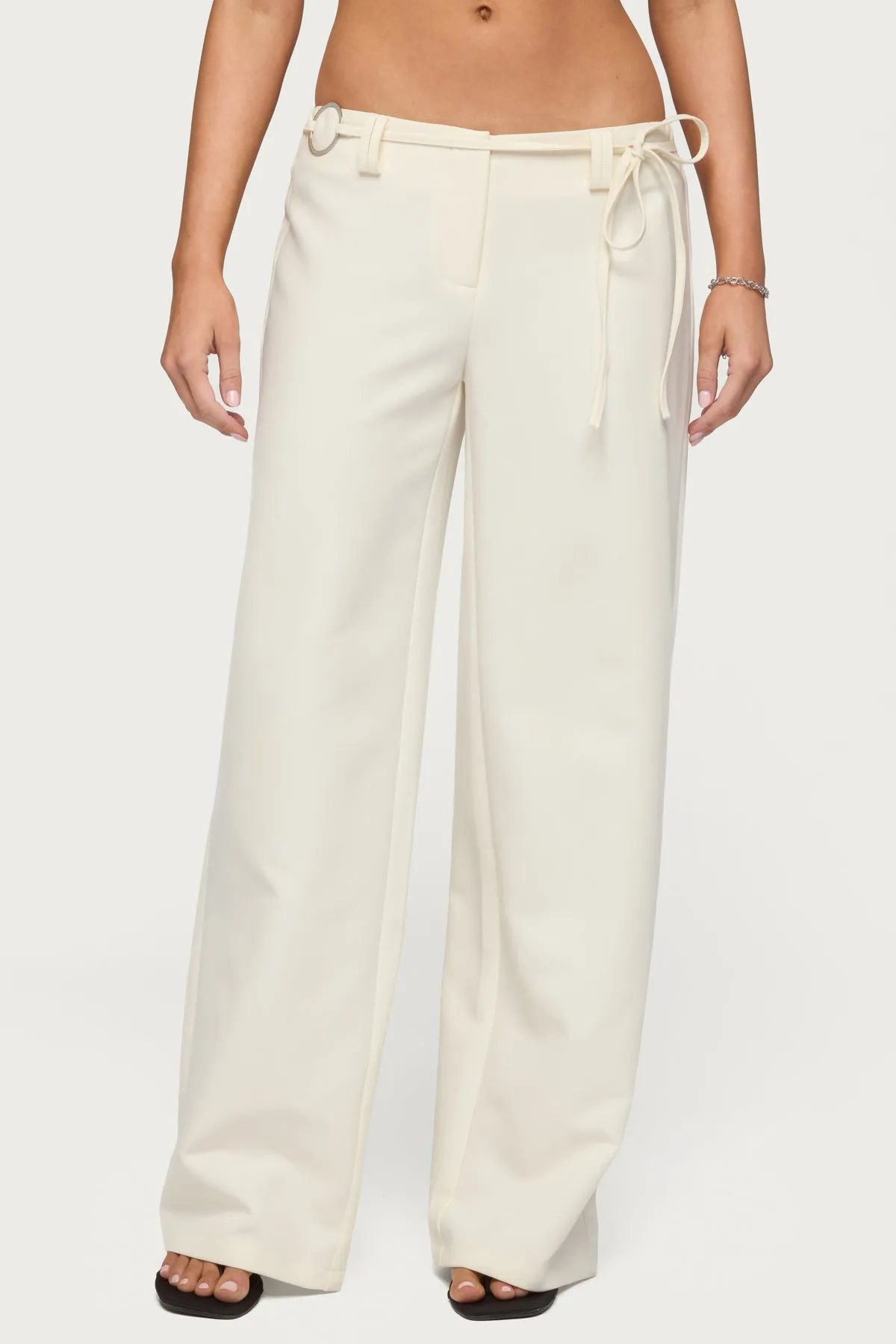 Raphael Tie Belt Pants sold by Edikted product image thumbnail 2
