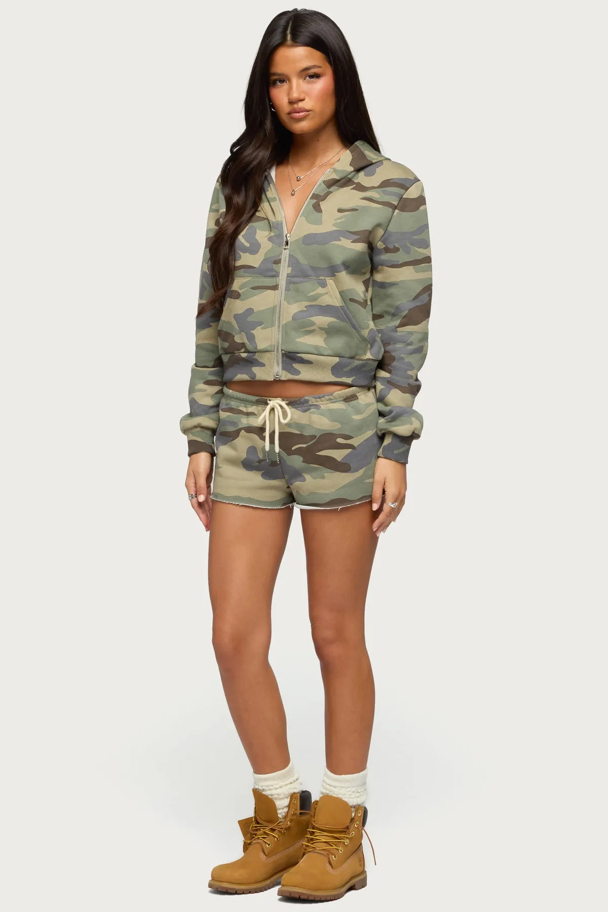 Lynette Zip Up Hoodie sold by Edikted product image thumbnail 4