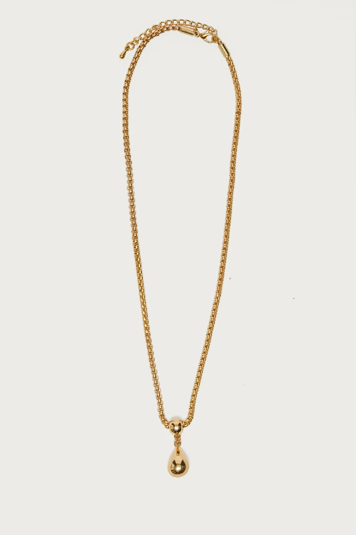 Teardrop Chain Necklace sold by Edikted product image thumbnail 2