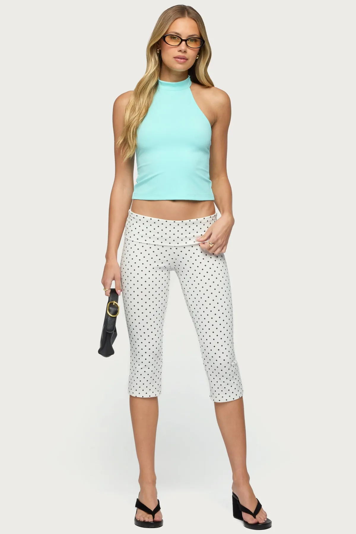 Ikara Backless High Neck Halter Top sold by Edikted product image thumbnail 2