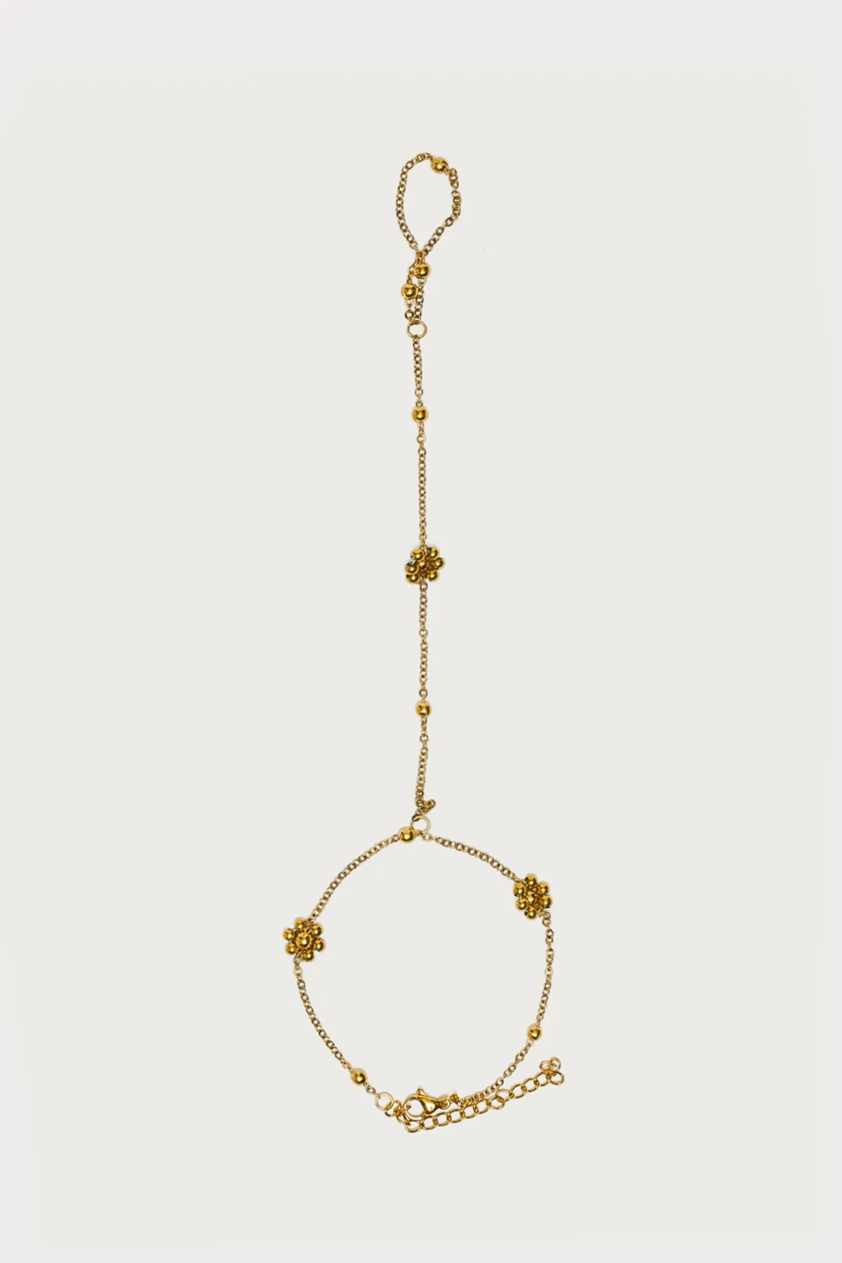 Flower & Bead Hand Chain sold by Edikted product image thumbnail 2