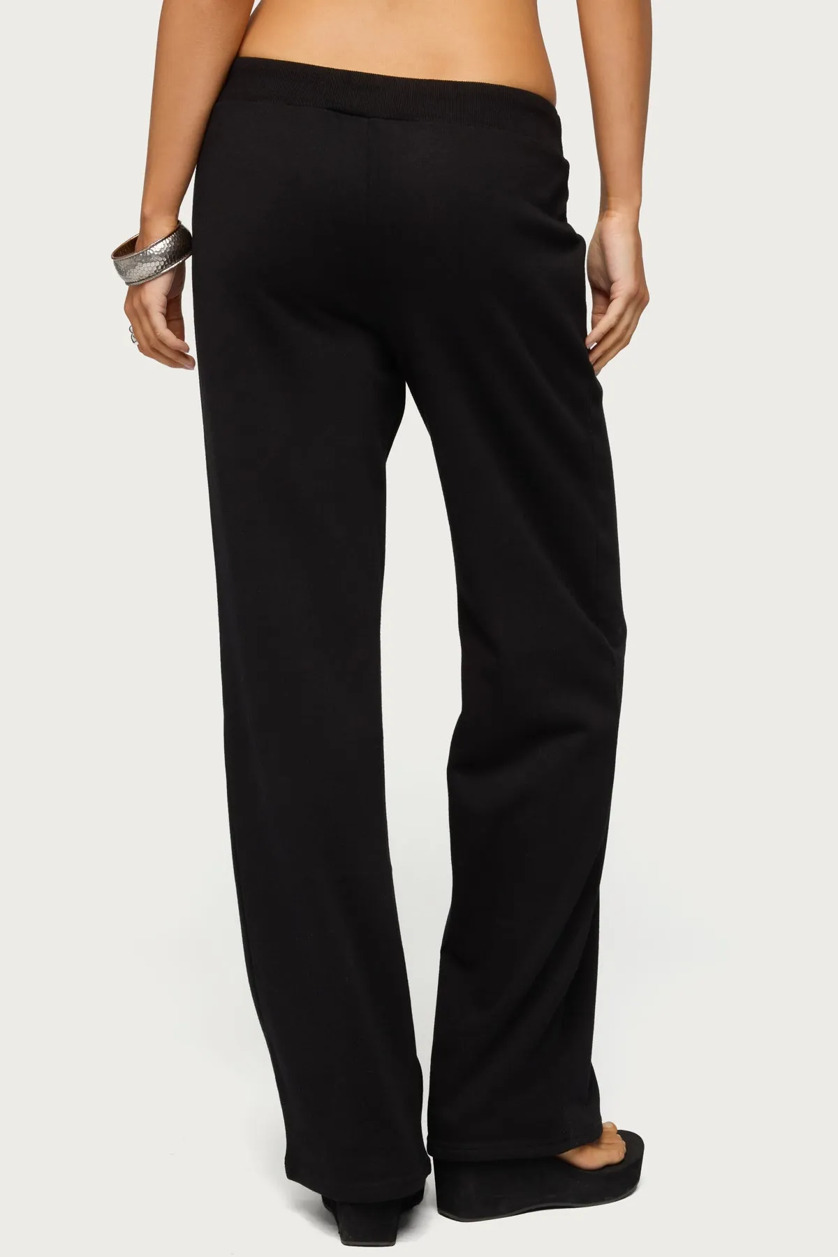 Quinn Straight Leg Sweatpants sold by Edikted product image thumbnail 5