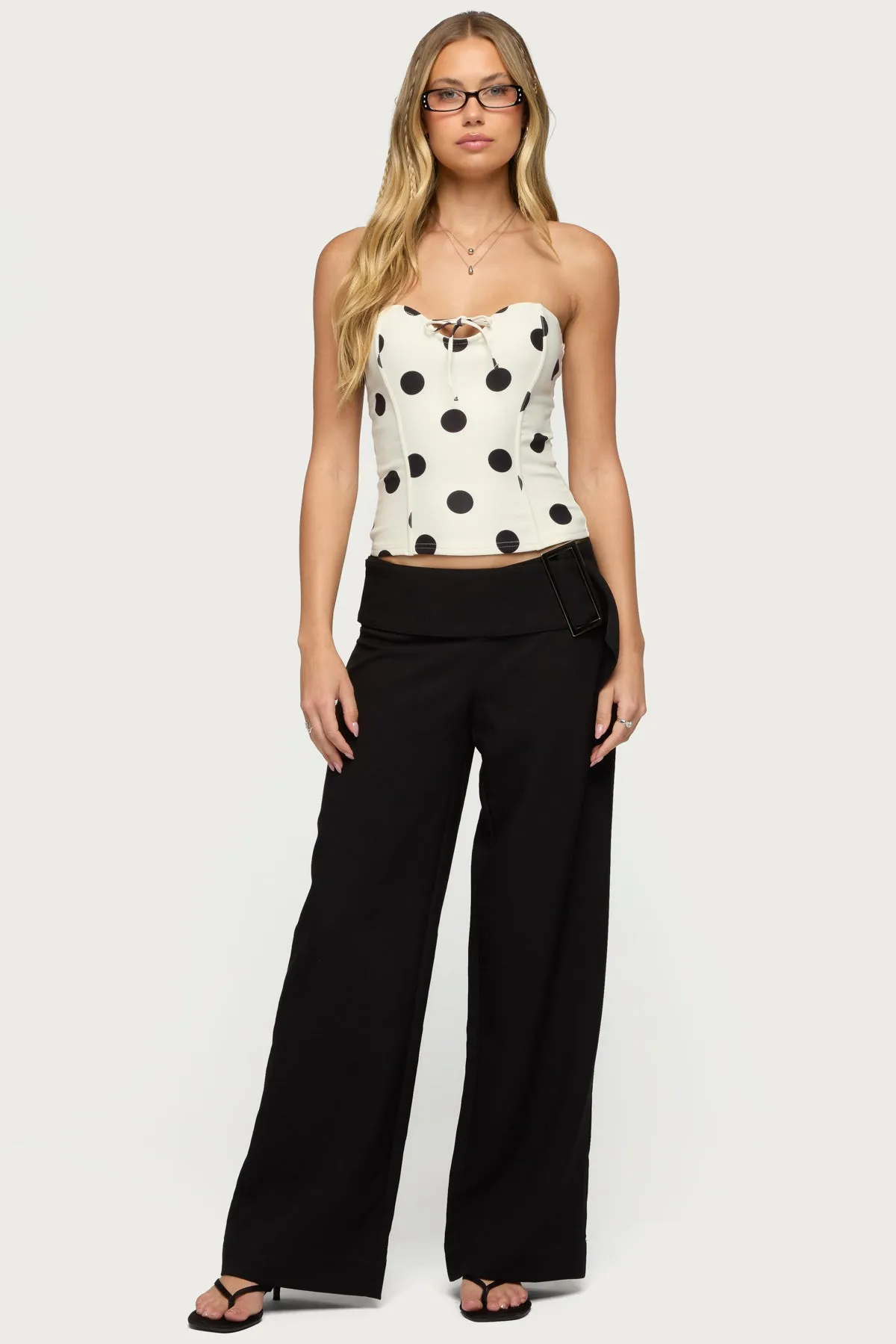 Antonelle Polka Dot Corset sold by Edikted product image thumbnail 2