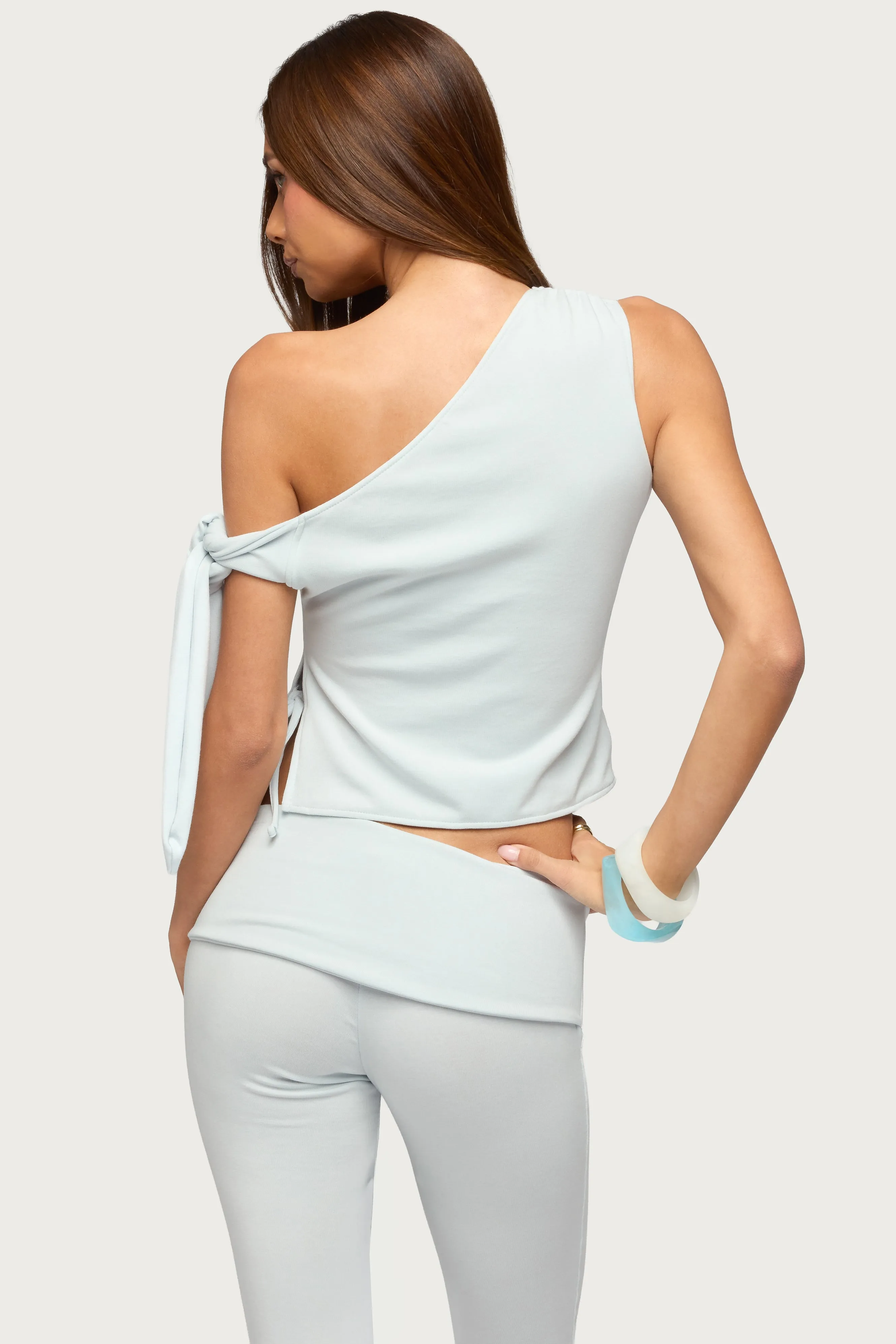 Adara Tied One Shoulder Top sold by Edikted product image thumbnail 5