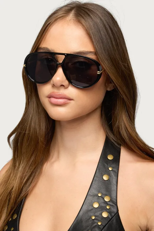 Raye Round Sunglasses sold by Edikted