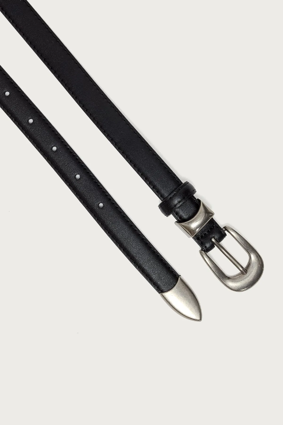 Downtown Faux Leather Belt sold by Edikted product image thumbnail 2