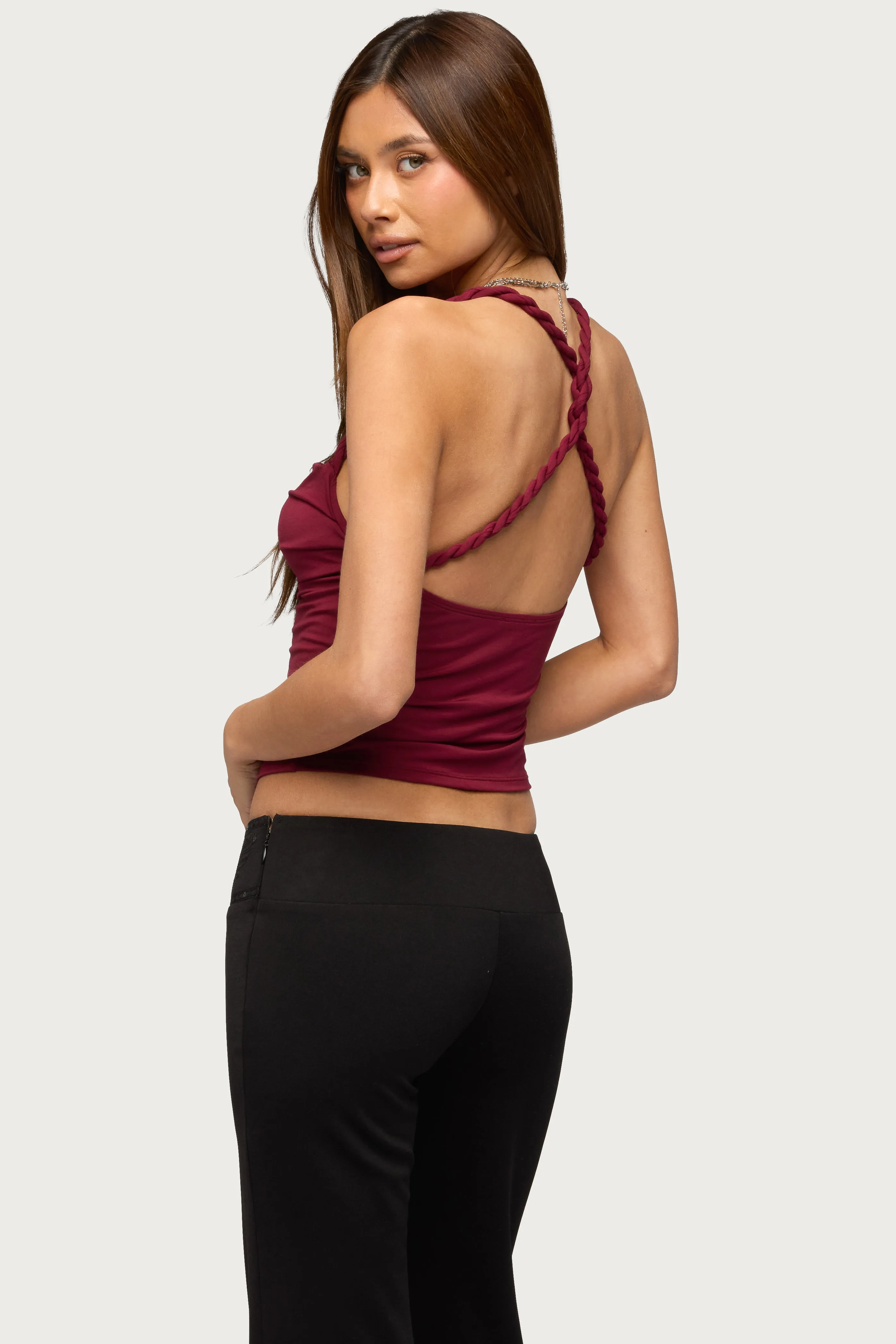 Cailinne Braided Twist Top sold by Edikted product image thumbnail 5