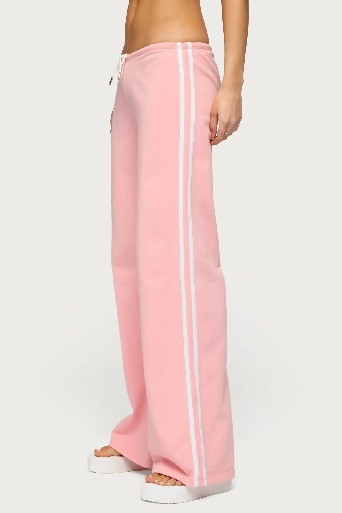 Cammile Contrast Stripe Sweatpants sold by Edikted product image thumbnail 3