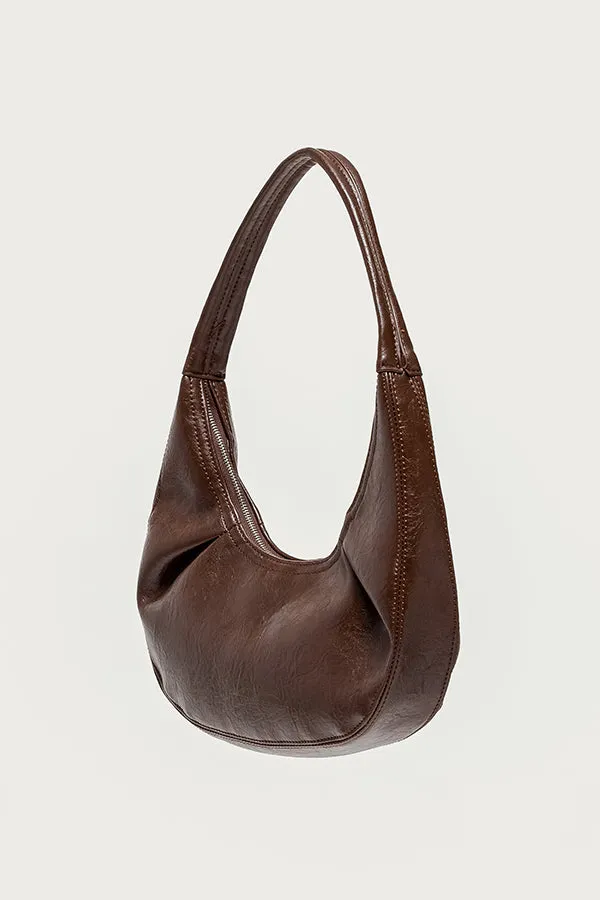 So Chic Faux Leather Shoulder Bag sold by Edikted product image thumbnail 3
