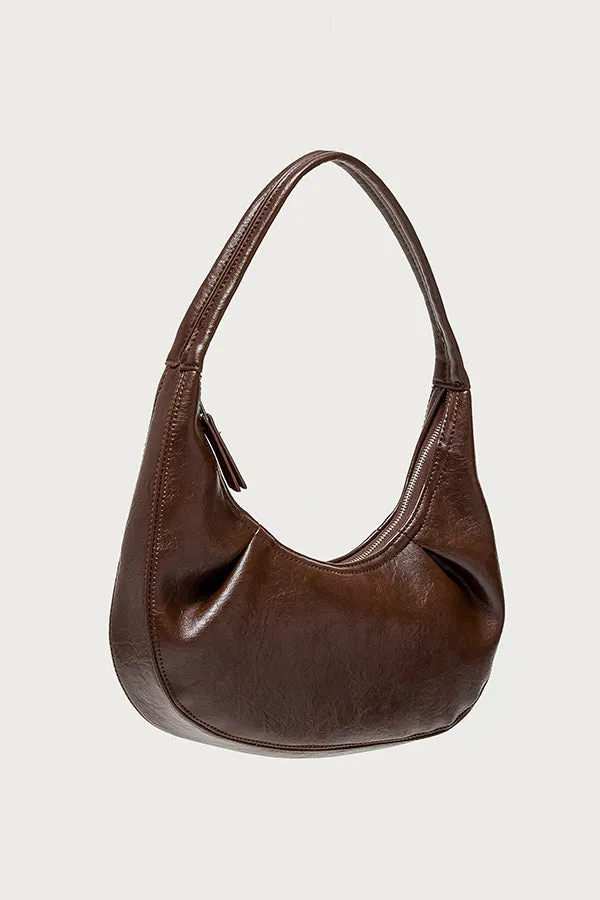 So Chic Faux Leather Shoulder Bag sold by Edikted product image thumbnail 5