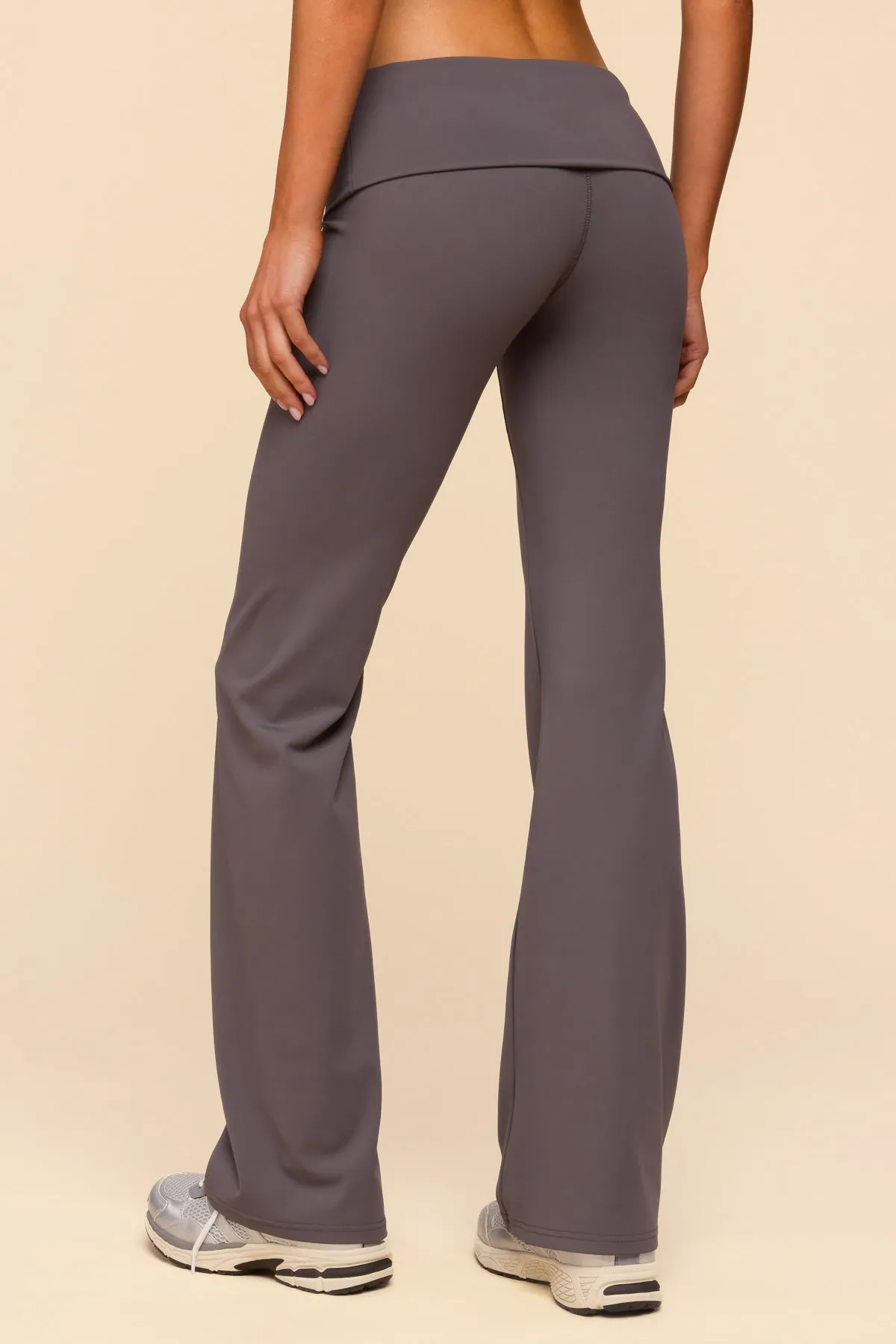 Oriane Foldover Flared Leggings sold by Edikted product image thumbnail 5