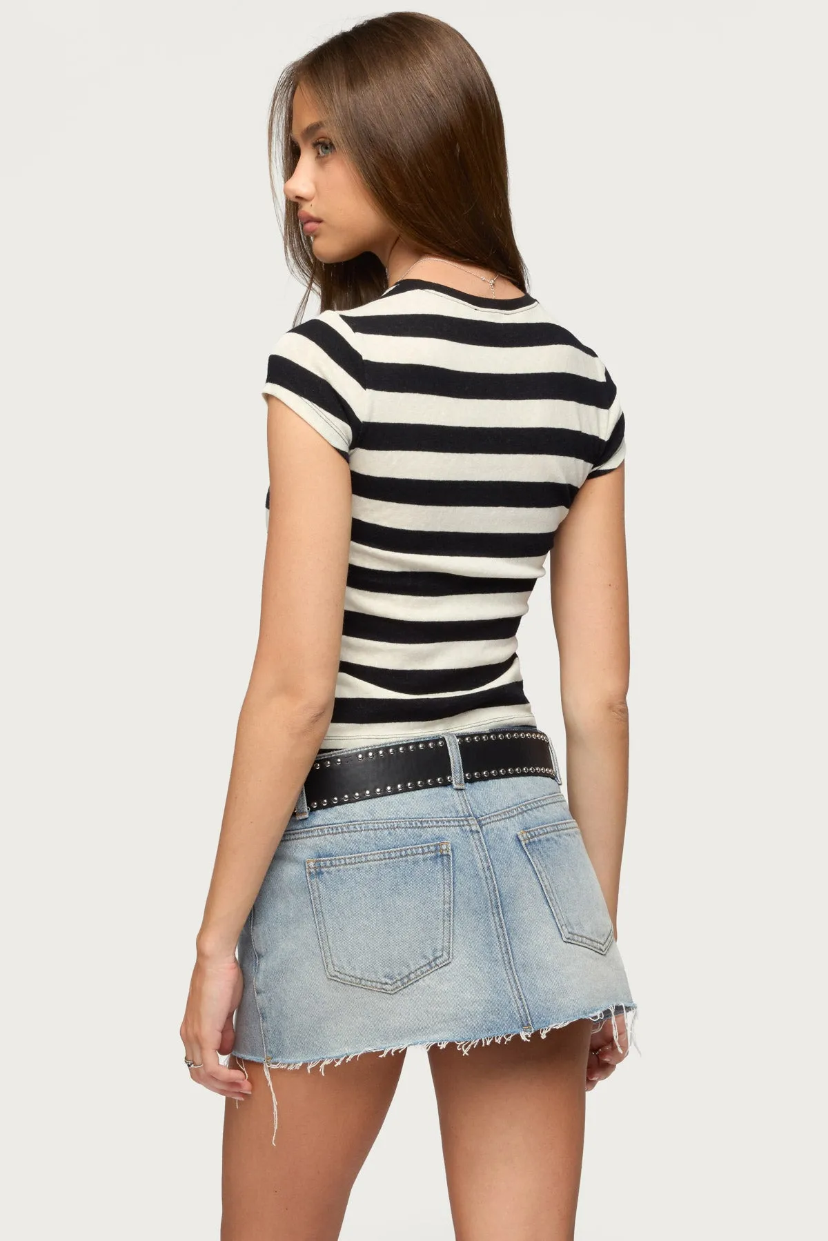Annabeth Striped Top sold by Edikted product image thumbnail 5