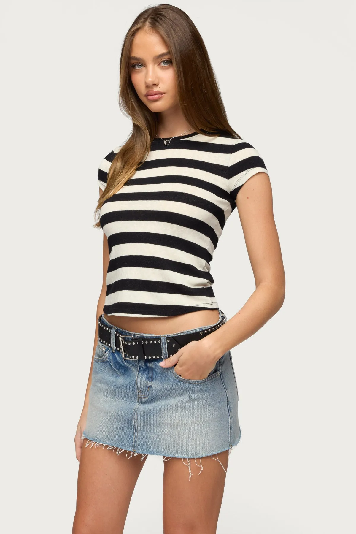 Annabeth Striped Top sold by Edikted product image thumbnail 3