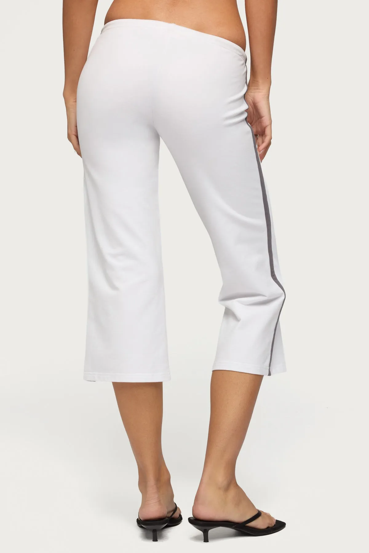 Milene Contrast French Terry Capri Pants sold by Edikted product image thumbnail 4