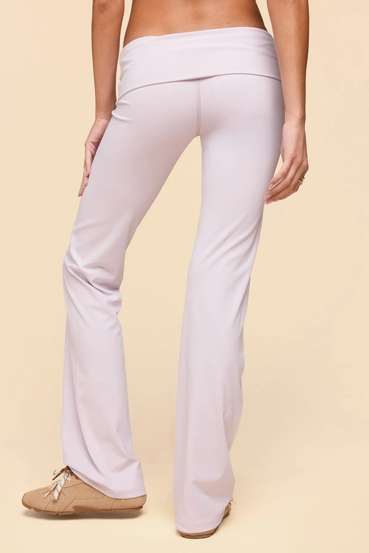 Oriane Foldover Flared Leggings sold by Edikted product image thumbnail 5