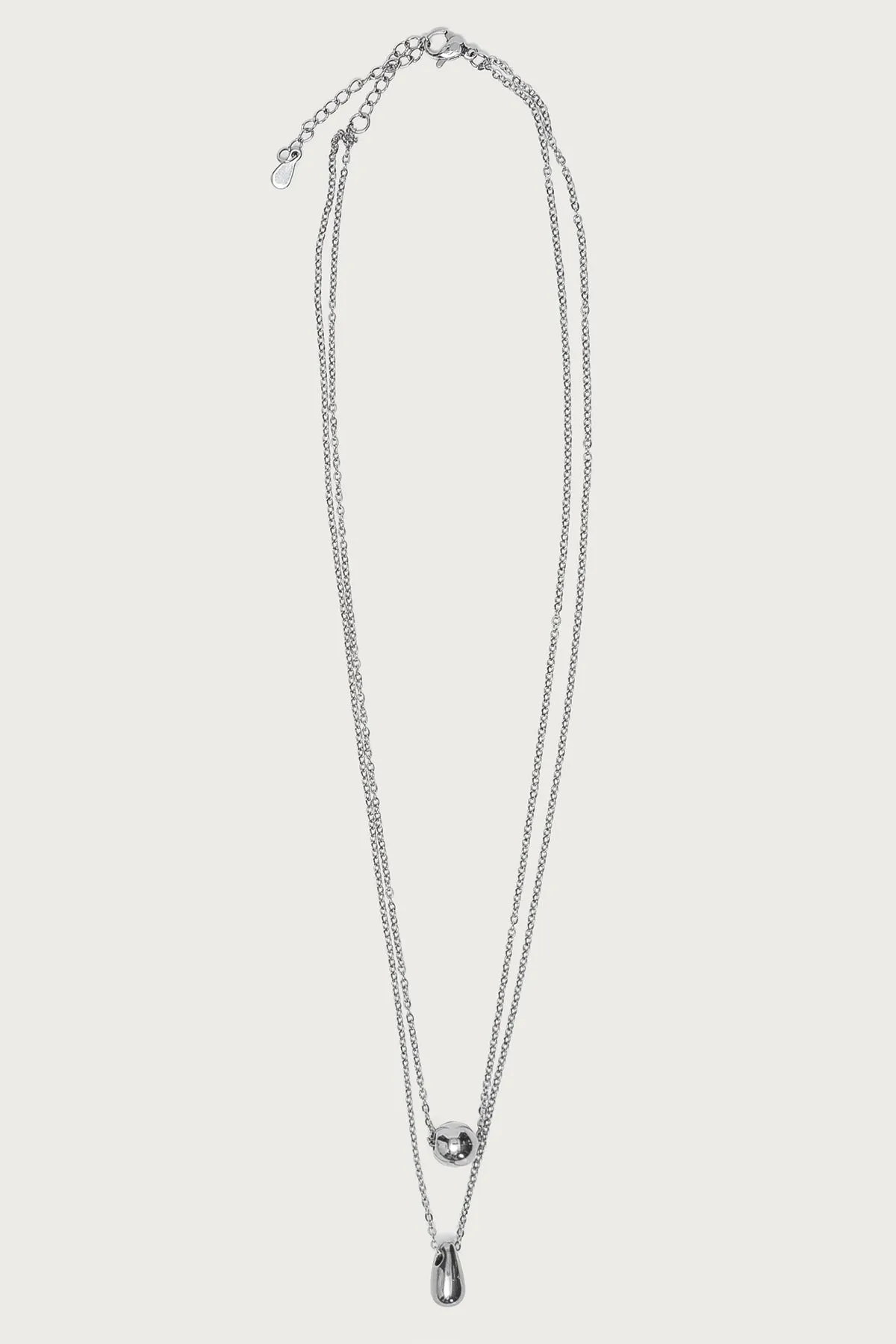 Teardrop Layered Necklace sold by Edikted product image thumbnail 2