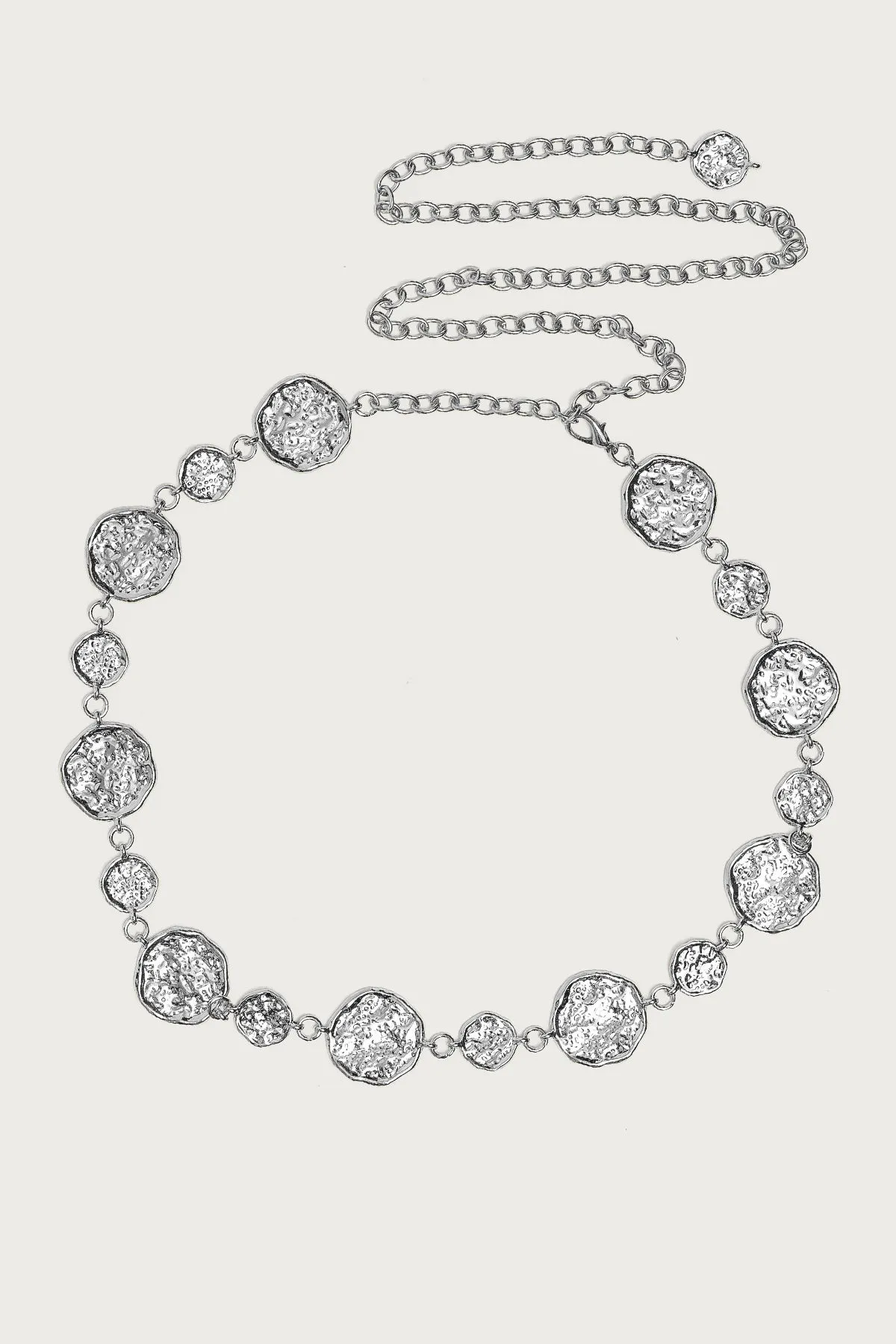 Textured Disc Chain Belt sold by Edikted product image thumbnail 2