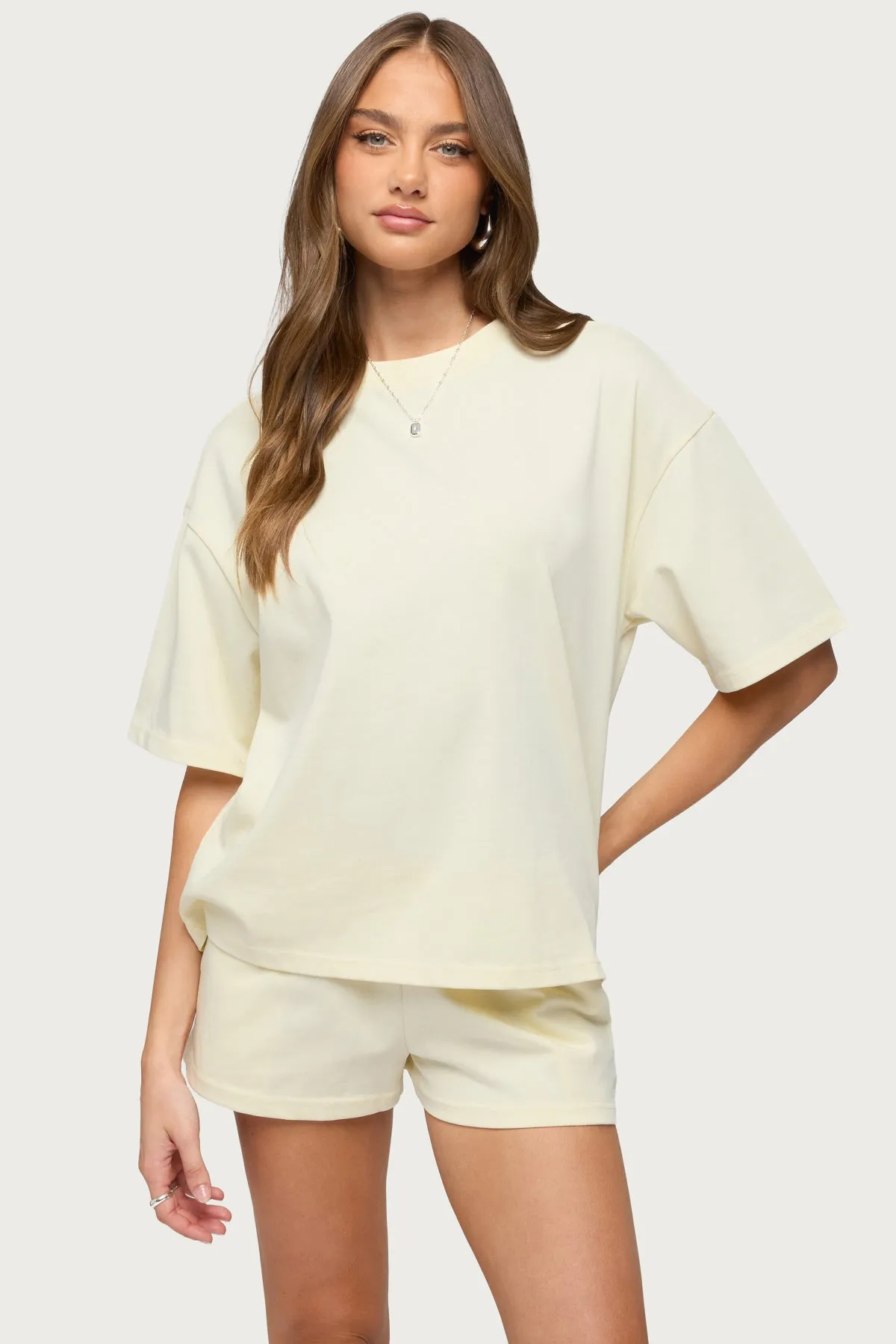 Cecilia Oversized T Shirt sold by Edikted product image thumbnail 3