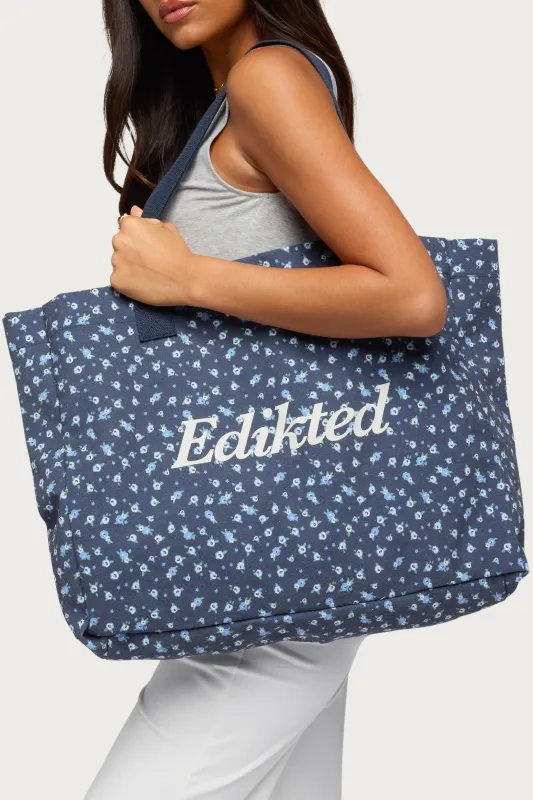 Ditsy Floral Tote Bag made by Edikted