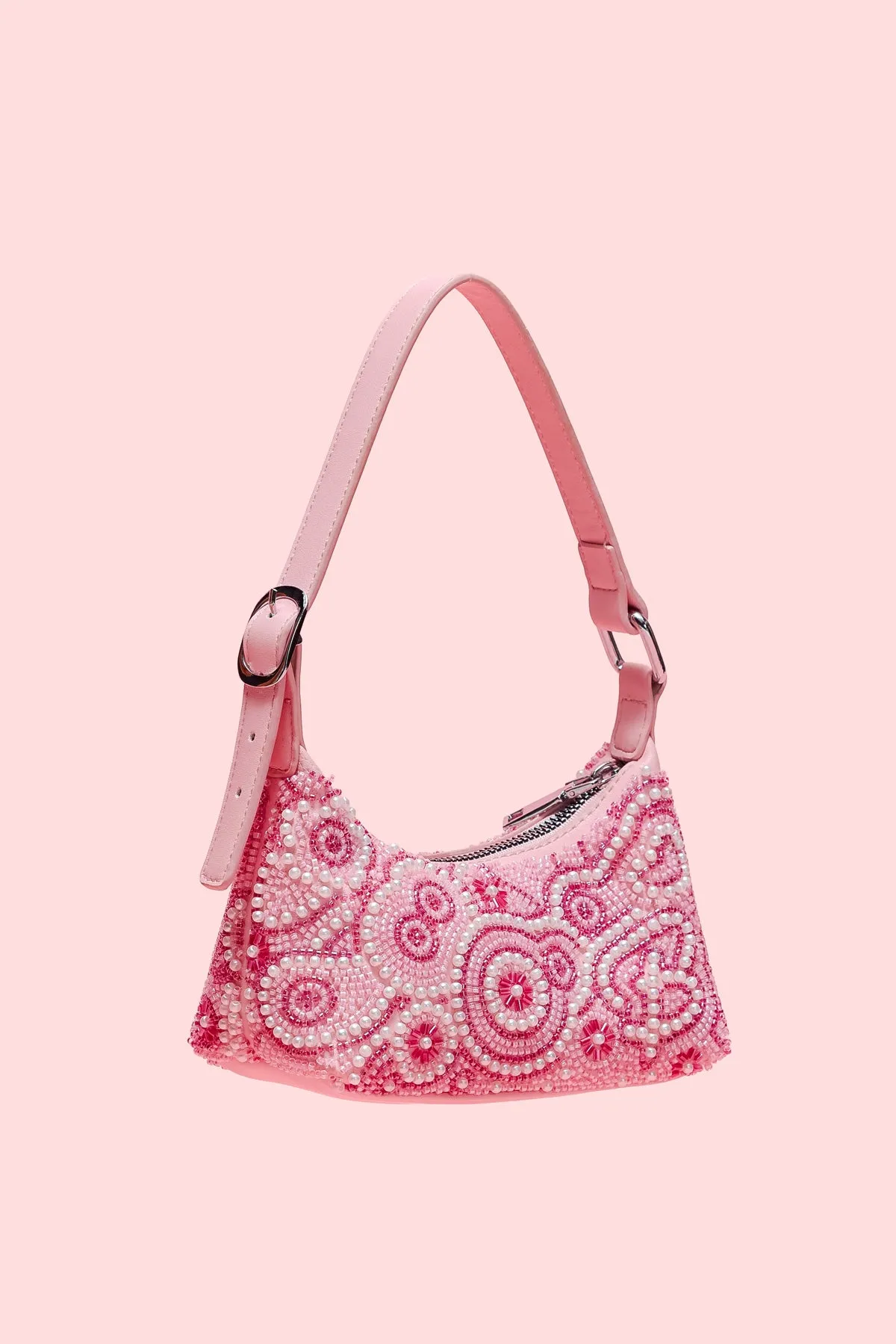 City Barbie™ Beaded Shoulder Bag sold by Edikted product image thumbnail 3