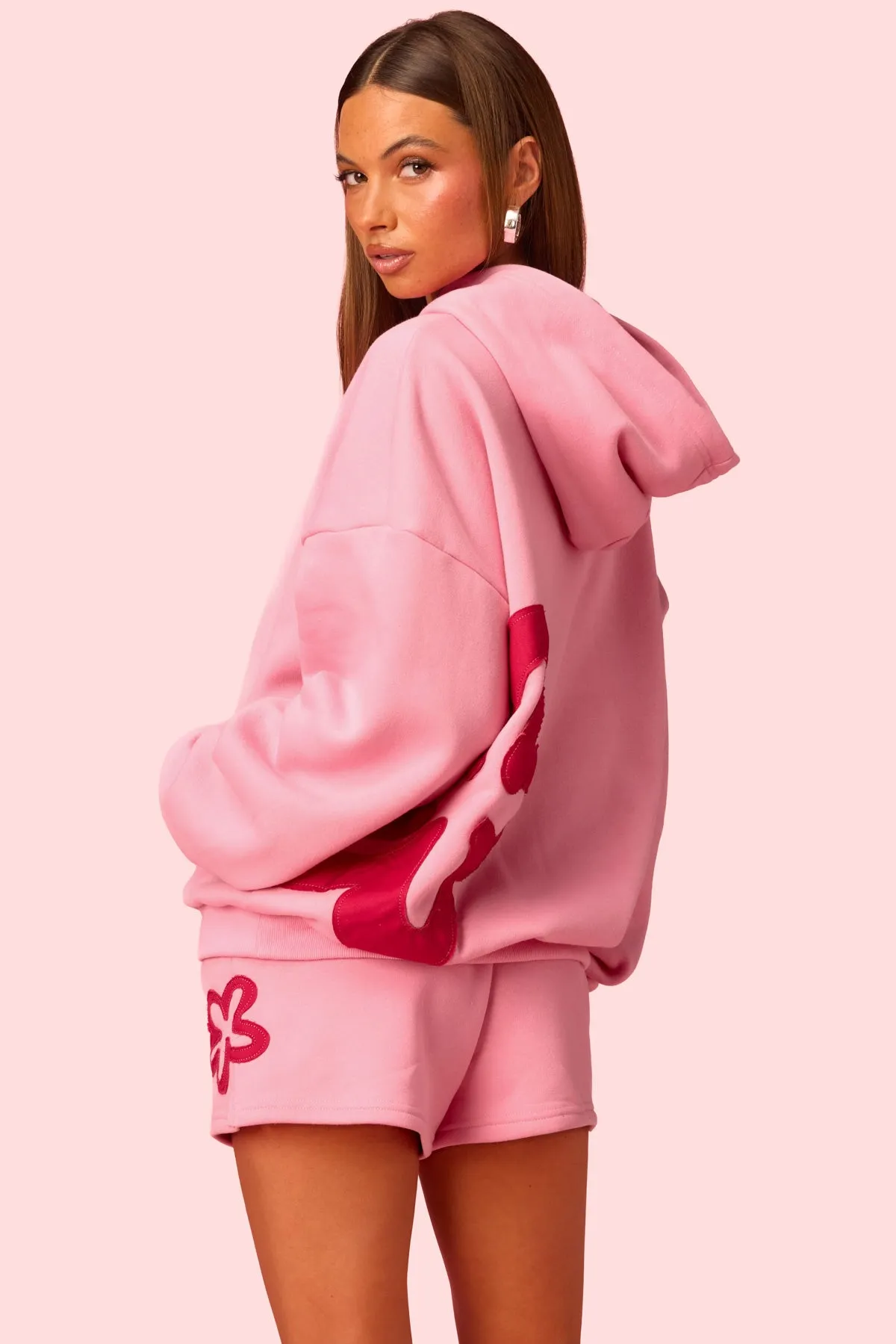 Barbie™ Blossom Oversized Hoodie sold by Edikted product image thumbnail 5