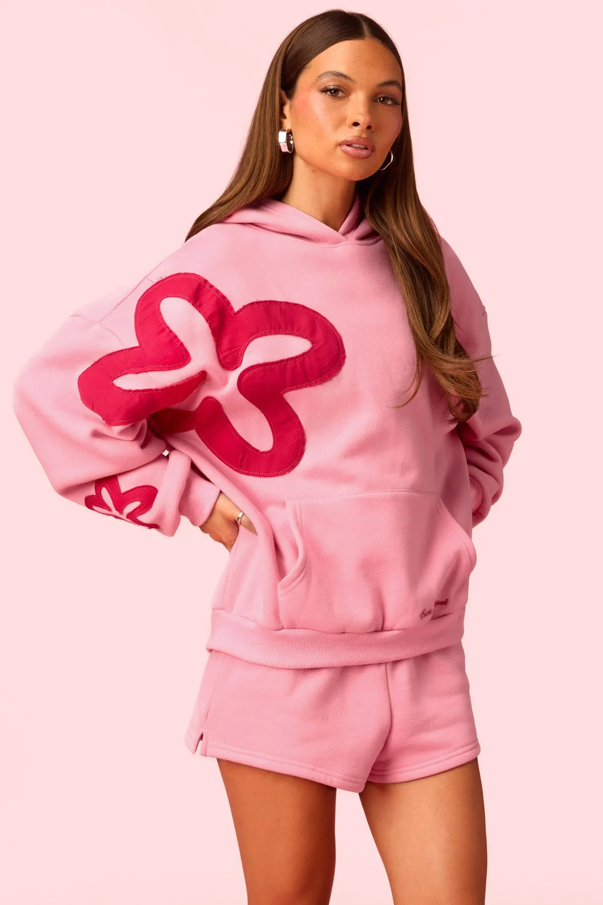 Barbie™ Blossom Oversized Hoodie sold by Edikted product image thumbnail 3
