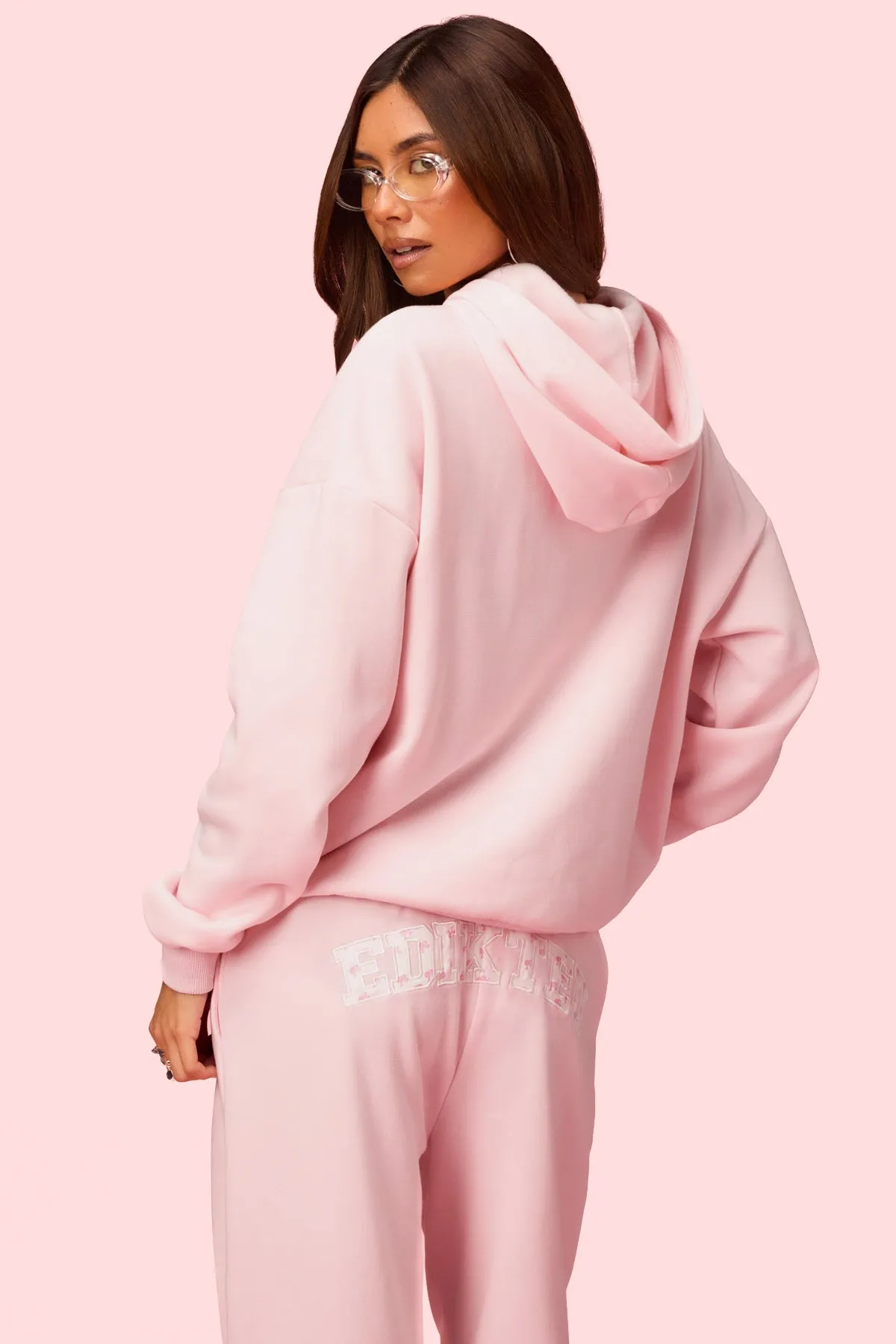 Edikted Hearts Barbie™ Oversized Hoodie sold by Edikted product image thumbnail 5